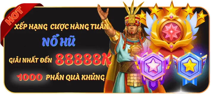 Ưu đãi vòng quay may mắn mỗi tuần